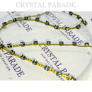 Swarovski Vintage Bar Cupchain Raw Brass Setting - Indian Sapphire Various Sizes 1m