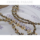 Swarovski Vintage Flower Cupchain PP24 (3.2mm) - Clear 1m