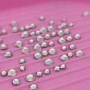 Genuinue Swarovski Crystals Mixed Sizes - Pack of 100 Clear
