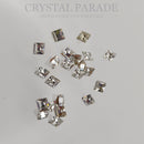 Swarovski 4428 xilion-Fancy Square 4mm - Pack of 24 Clear