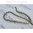 Swarovski Vintage Cupchain Raw Brass Setting - Light Azore PP24 1m