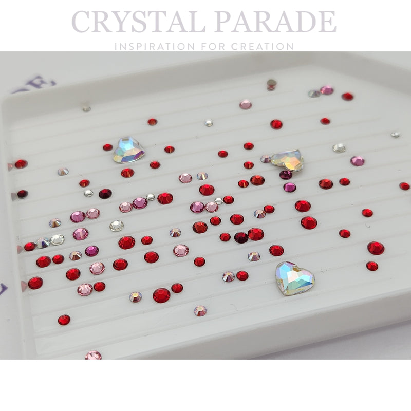 Swarovski Crystal Mix - Galentines Day x100