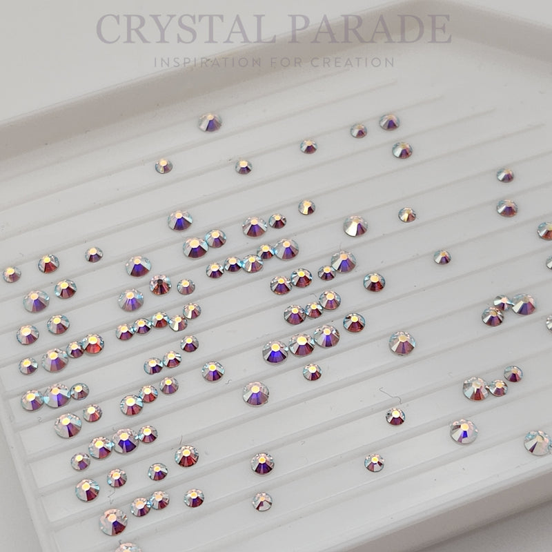 Genuinue Swarovski Crystals Mixed Sizes - Pack of 100 AB