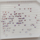 Genuinue Swarovski Crystals Mixed Sizes - Pack of 100 AB