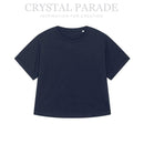 Plain black v'neck Overside T'shirt 1980's style - Black