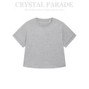Plain black v'neck Overside T'shirt 1980's style - Black