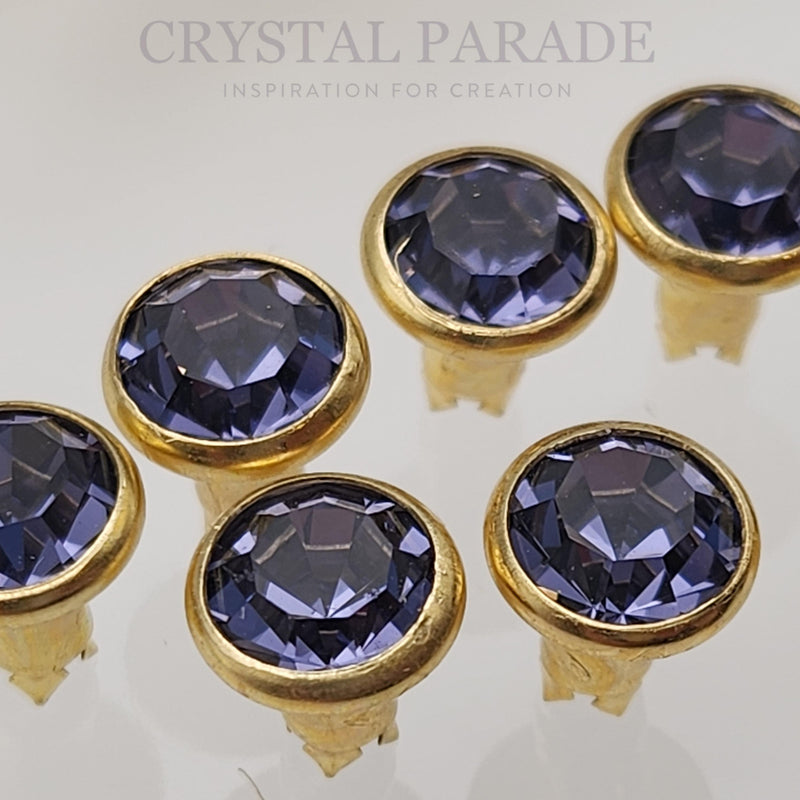 Preciosa Rivet with Maxima Crystal - Tanzanite
