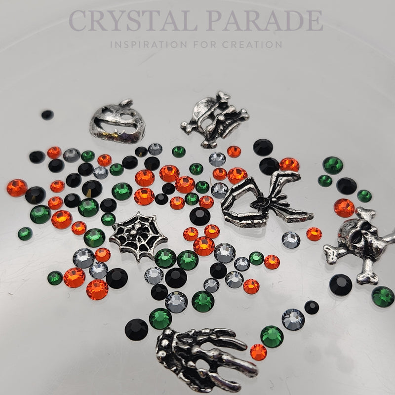 Preciosa Crystal Mix - The Halloween Mix + FREE charms