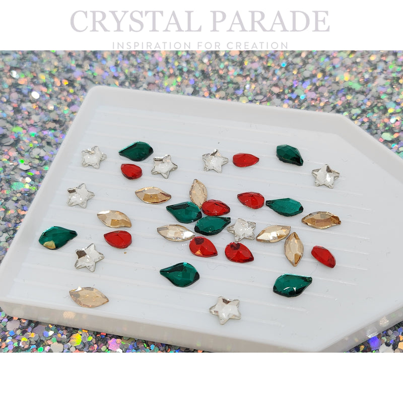 Zodiac Crystal Shape Mix - Tinsel
