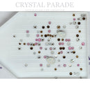 Zodiac Crystal Mix Pack of 100 - Toasted Marshmallow + FREE Swarovski Shapes