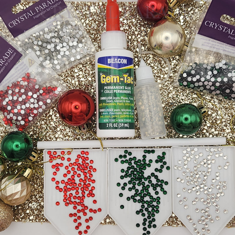 Luna Crystals Christmas Craft Starter Kit - Traditional