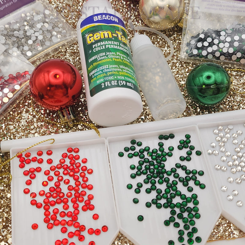 Luna Crystals Christmas Craft Starter Kit - Traditional