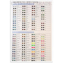 Zodiac Crystal Transfer Colour Chart