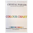 Zodiac Crystal Transfer Colour Chart