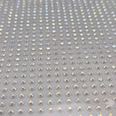 Hotfix Transfer Rhinestone Sheet SS10 (3mm) Transparent AB (Unfoiled) - A4