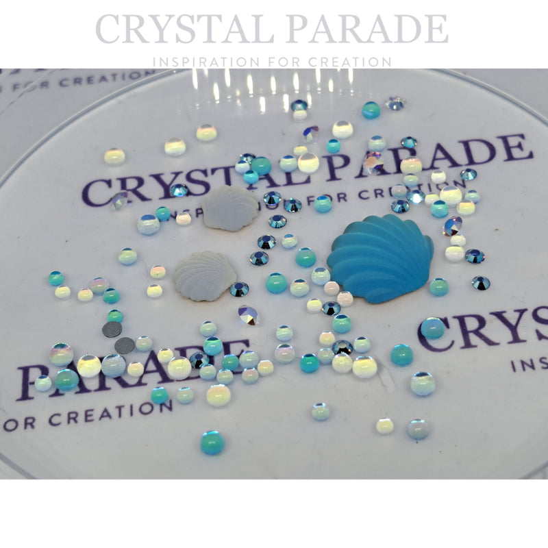 Preciosa and Zodiac Crystal Mix - Under the Sea x100