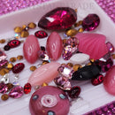 Swarovski and Preciosa Bumper Crystal Mix - Be Mine