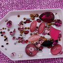 Swarovski and Preciosa Bumper Crystal Mix - Be Mine