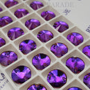 Zodiac Rivoli Sew on Stone - Violet Blue