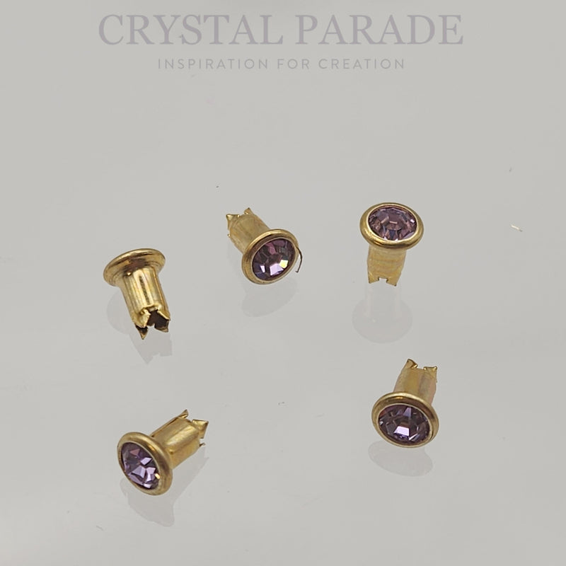 Preciosa Rivet with Maxima Crystal - Violet
