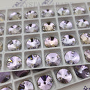 Zodiac Rivoli Sew on Stone - Vitrail Light