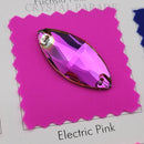 Limited Edition - Zodiac Crystal Navette Sew on Stone - Vitrail Rose