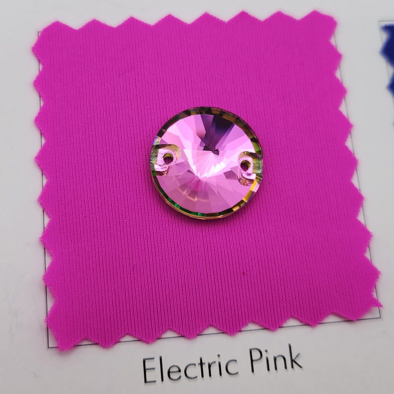 Zodiac Sew on Stone Rivoli - Vitrail Rose