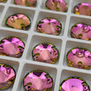 Limited Edition - Zodiac Rivoli Sew on Stone - Vitrail Rose