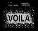 Bespoke Custom Rhinestone Transfer - VIOLA