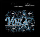 Bespoke Custom Rhinestone Transfer - VIOLA