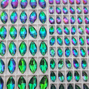 Zodiac Crystal Navette Sew on Stone - Volcano