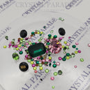 Swarovski and Preciosa Bumper 3D Crystal Mix - Wicked!