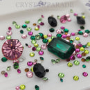 Swarovski and Preciosa Bumper 3D Crystal Mix - Wicked!