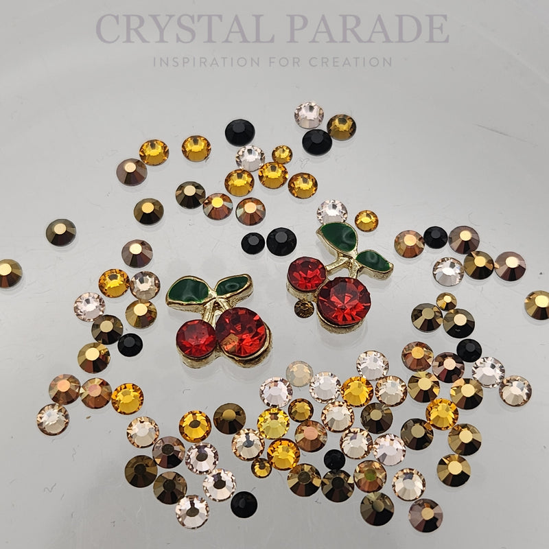 Preciosa Crystal Mix - Wild Cherry x100 + FREE Cherry Charms