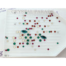 Preciosa Crystal Mix Pack of 100 - Winter Berries + FREE Swarovski Shapes