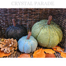 Hand Embellished Plush Pumpkins - Set of 3 - Winter Nights