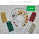 Christmas Nail Art Charms 12 pieces