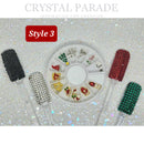 Christmas Nail Art Charms 12 pieces