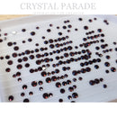 Zodiac Crystals Mixed Sizes Pack of 200 - Dark Amethyst