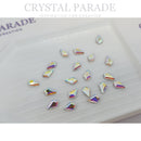 Zodiac Crystal Kite Shape 7mm AB - Pack of 20