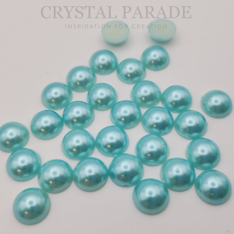 Zodiac Flatback Pearls - Aquamarine (P14)