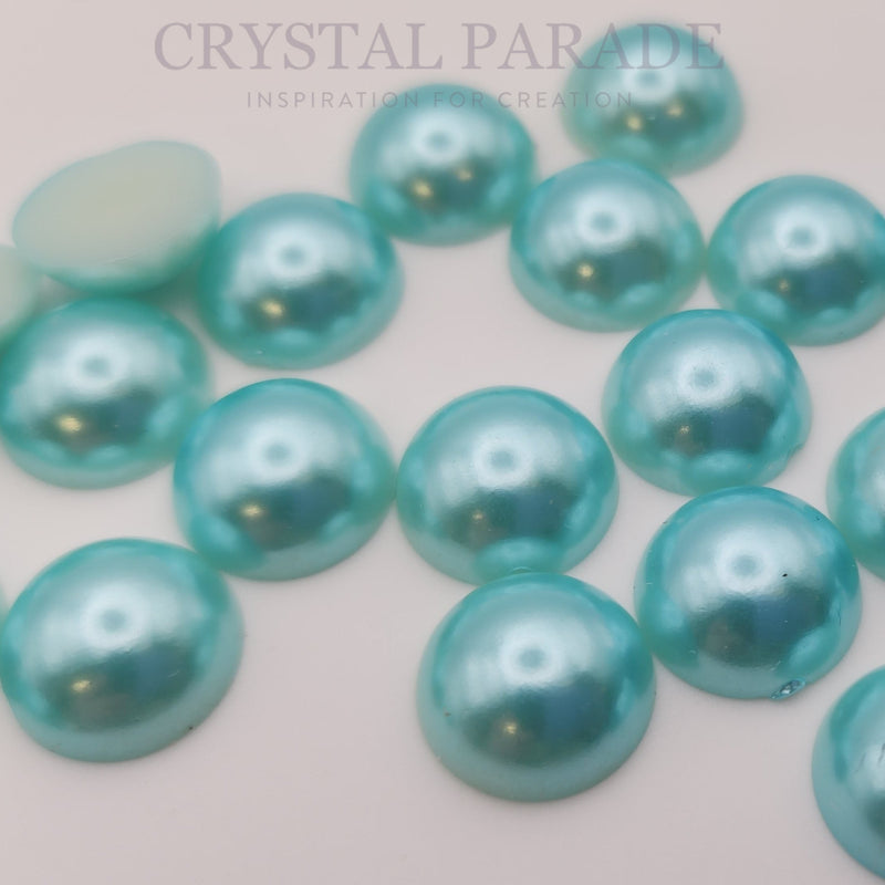 Zodiac Flatback Pearls - Aquamarine (P14)