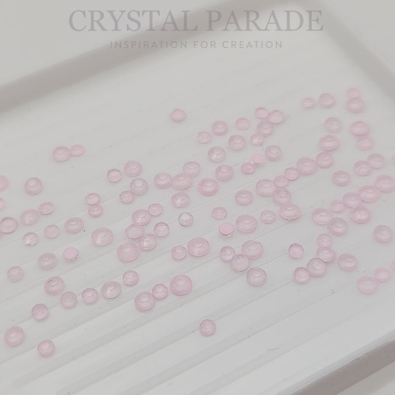 Zodiac Crystals Mixed Sizes Pack of 200 - Blush Pink