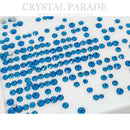 Zodiac Crystals Mixed Sizes Pack of 200 - Capri Blue
