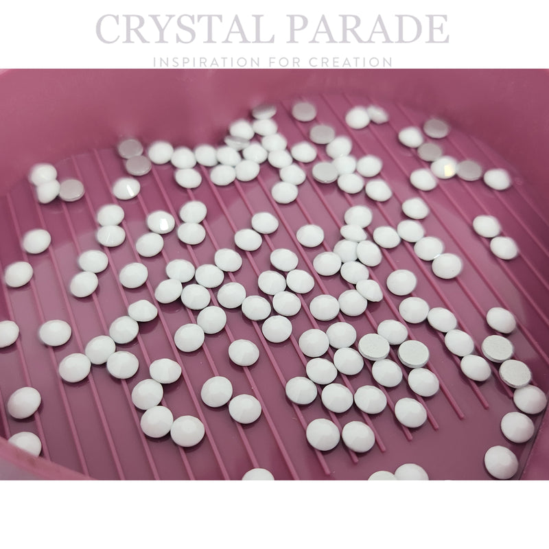 Zodiac Non Hotfix Crystals - Chalk White