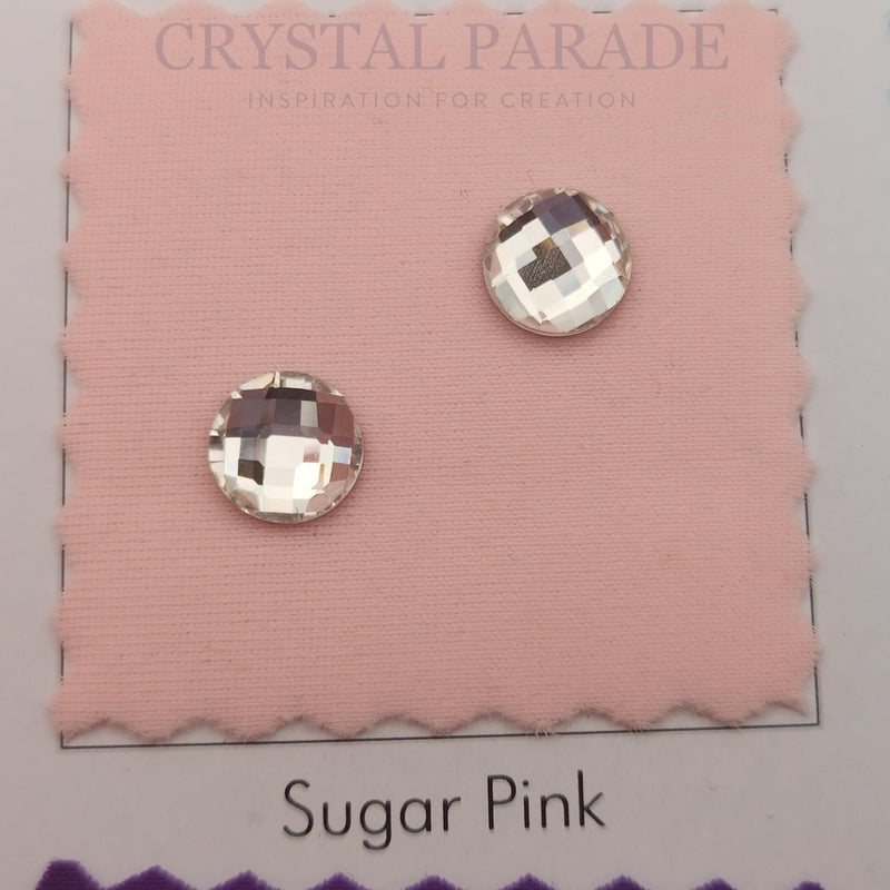 Zodiac Crystal Chessboard 8mm Pack of 20 - Clear