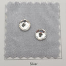 Zodiac Crystal Chessboard 8mm Pack of 20 - Clear