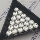Zodiac Crystal Chessboard 8mm Pack of 20 - Clear