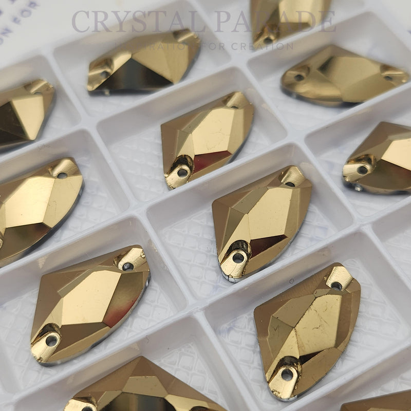 Zodiac Crystal Galactic Sew on Stone - Dorado
