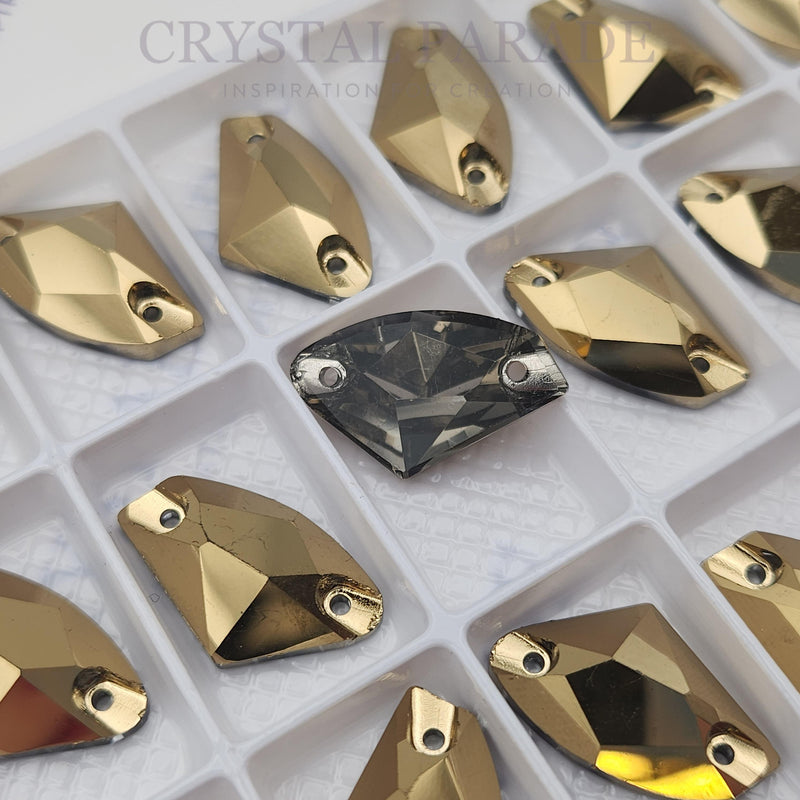Zodiac Crystal Galactic Sew on Stone - Dorado